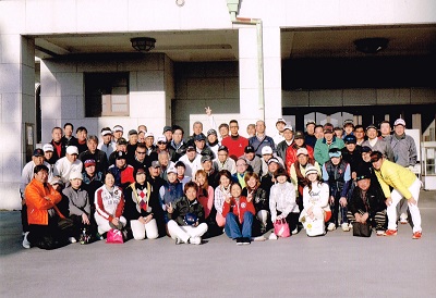 2017年12月4日　第4回西木裕紀子プロ後援会ゴルフコンペ集合写真