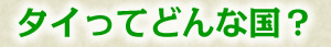 タイ語ってどんな国？